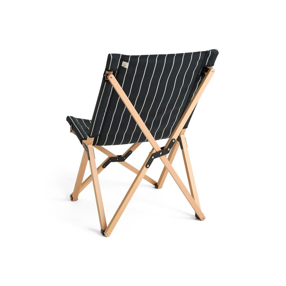 x Jasper Morrison klapstol - Black with beige stripe